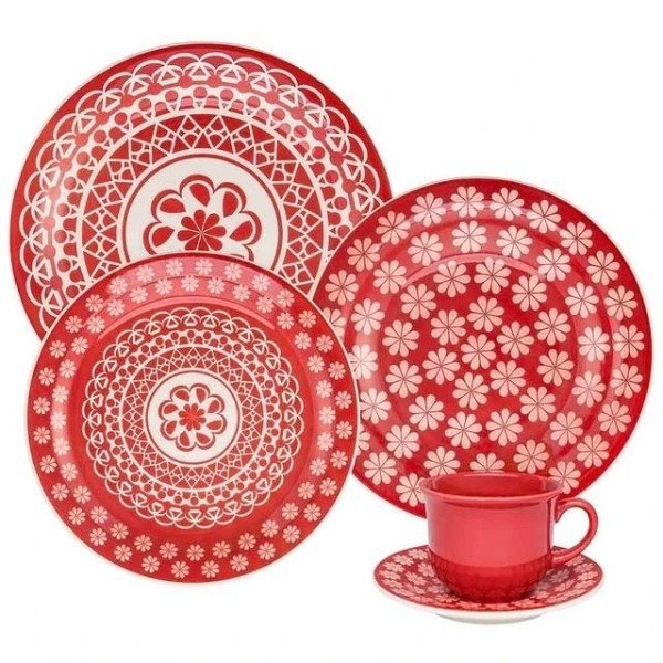 SET X30 PZS VAJILLA RENDA