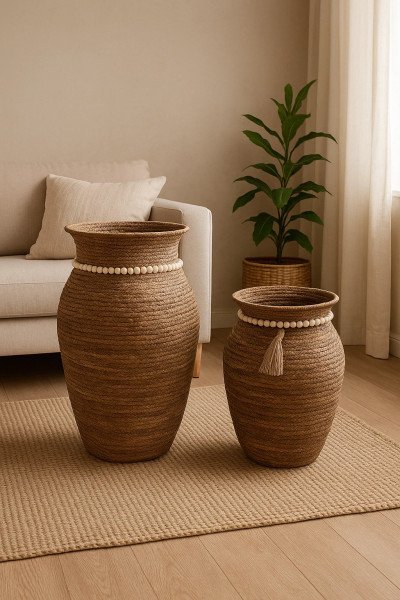 SET X2 CANASTOS FIBRAS