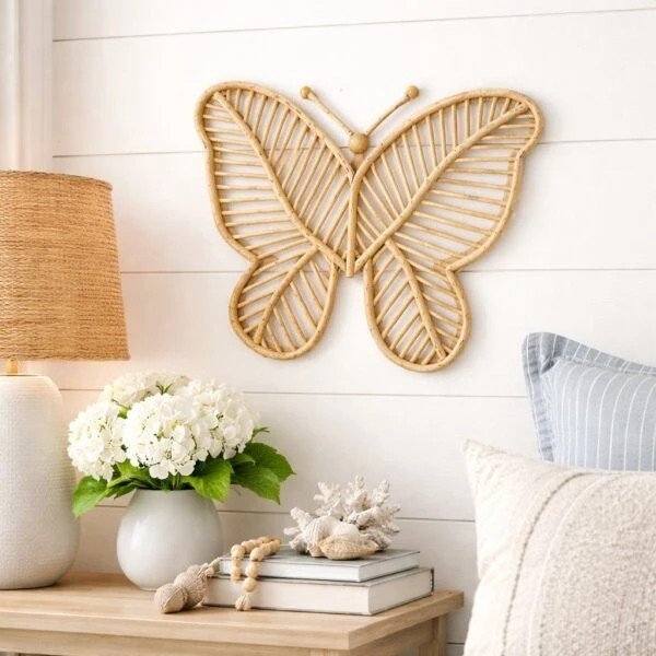 MARIPOSA RATTAN 32X26CM