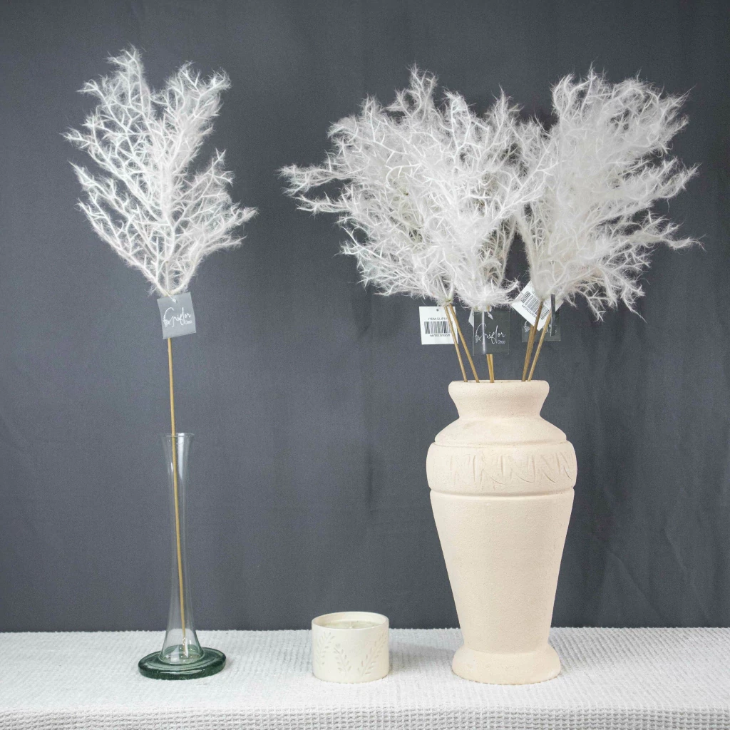 VARA RAMA BLANCA 75 CM