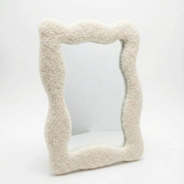 ESPEJO WHITE C/PATA 27X35