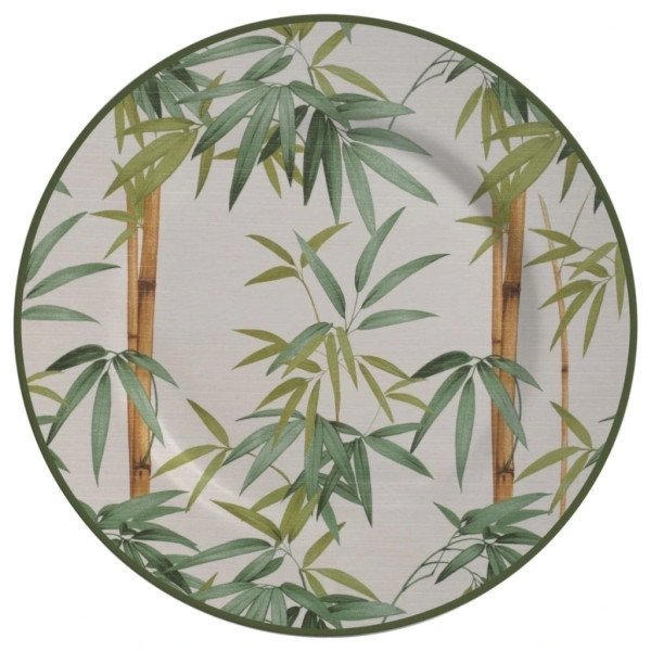 SET X6 PLATOS PLAYOS BAMBU