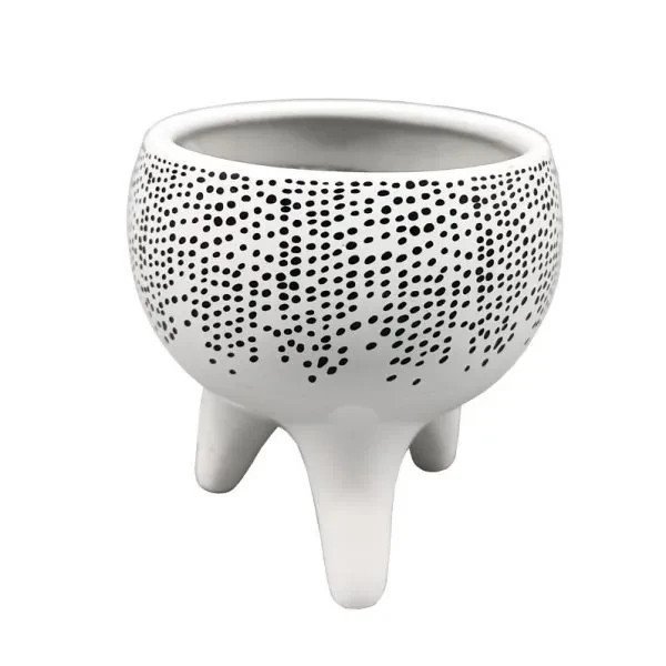 MACETA CERAMICA 9X9X9