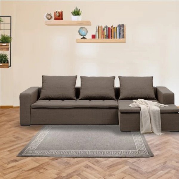 ALFOMBRA CARPETA GRIS 200X300