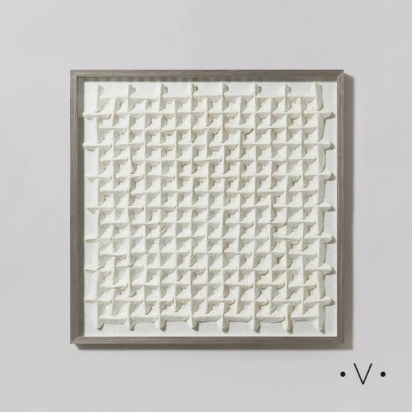 CUADRO PAPER ART TRAMA 80X80