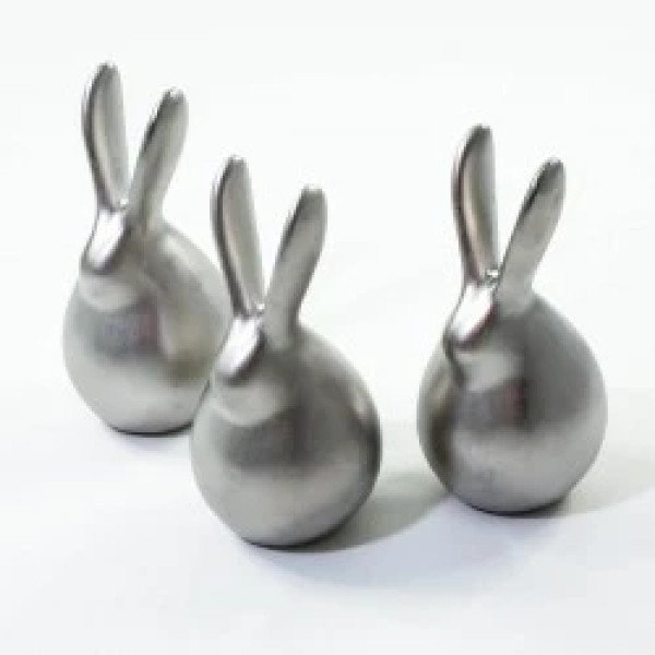 ADORNO CONEJO PLATA C/U