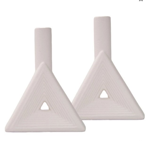 FLOREROS GOMETRICOS NORDICOS x2
